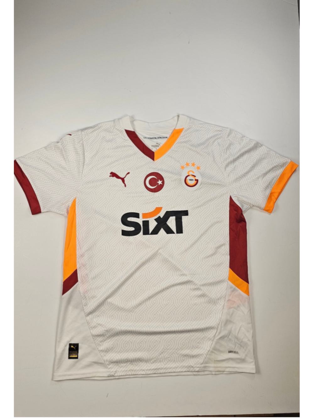 Puma Galatasaray 2024/25 Away Jersey Men’s M White Sixt Soccer Football
